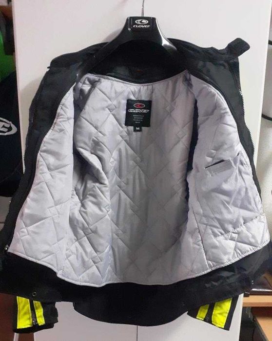 Blusão/Casaco Motard "CLOVER", tamanho M