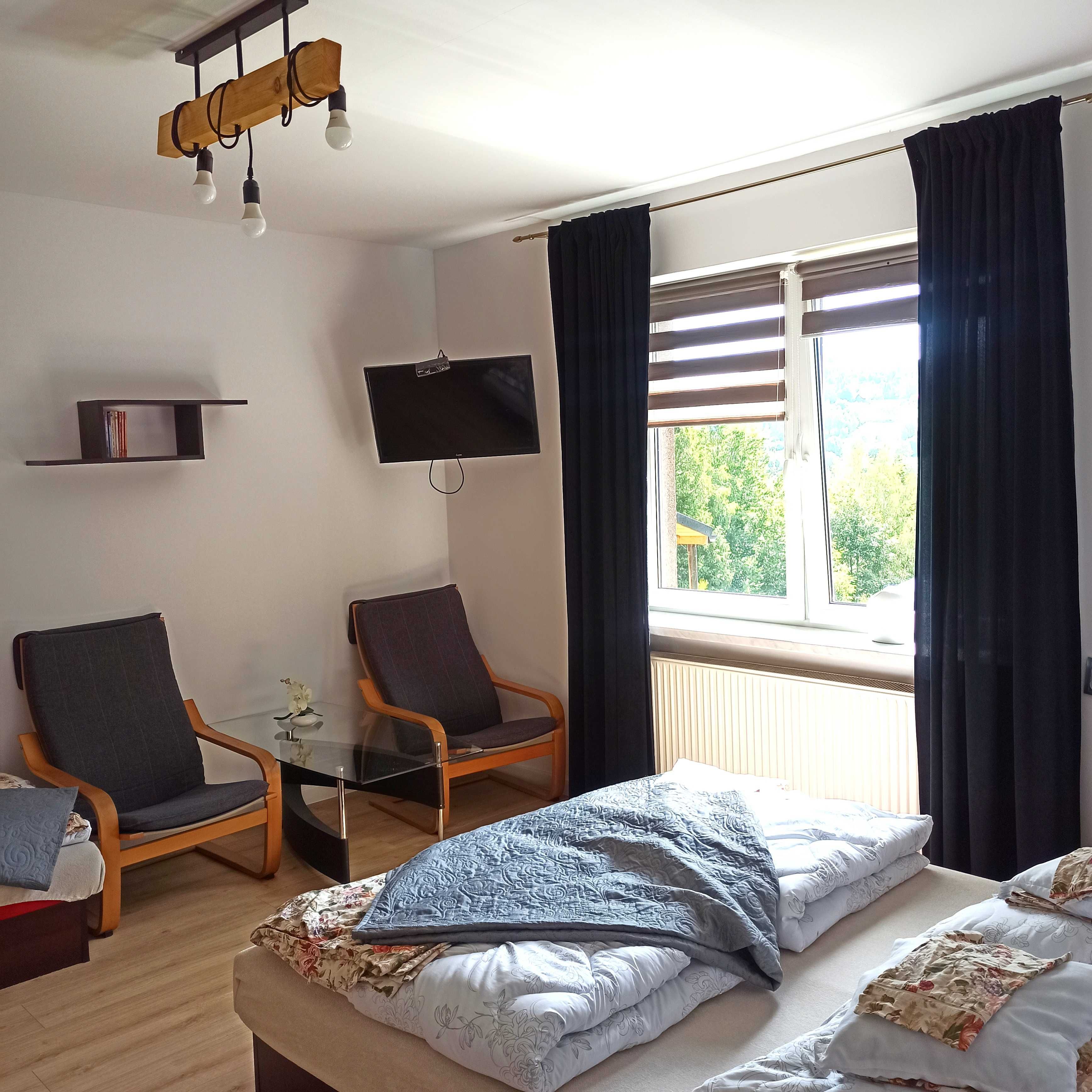 Wynajem pokoi. Sauna, jacuzzi w cenie, basen pokoje w górach Zawoja