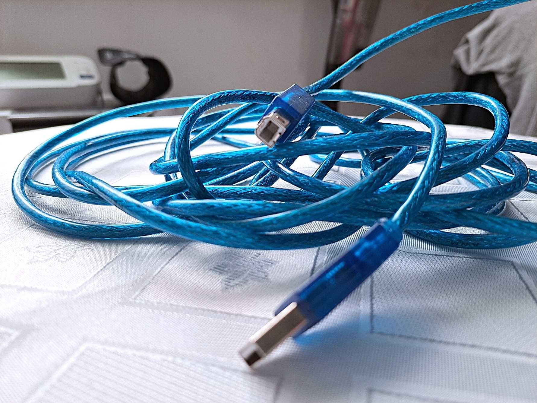 Uszkodzony kabel do drukarki 5m