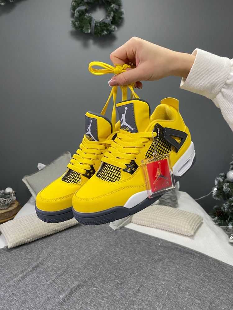 Buty Nike Air Jordan 4 lightning yellow