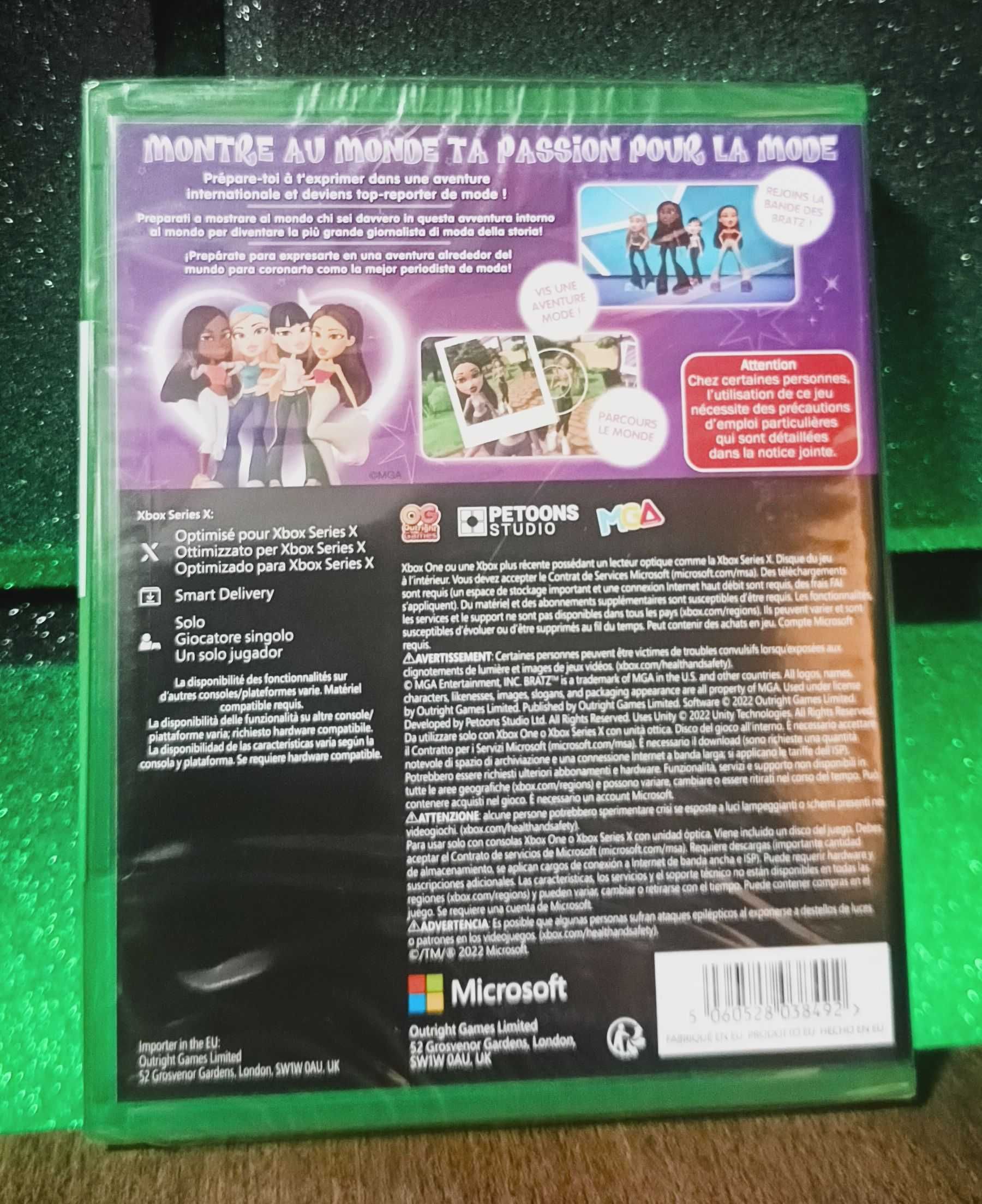 Bratz: Flaunt Your Fashion Xbox One / Series X gra dla dziewczynek PL