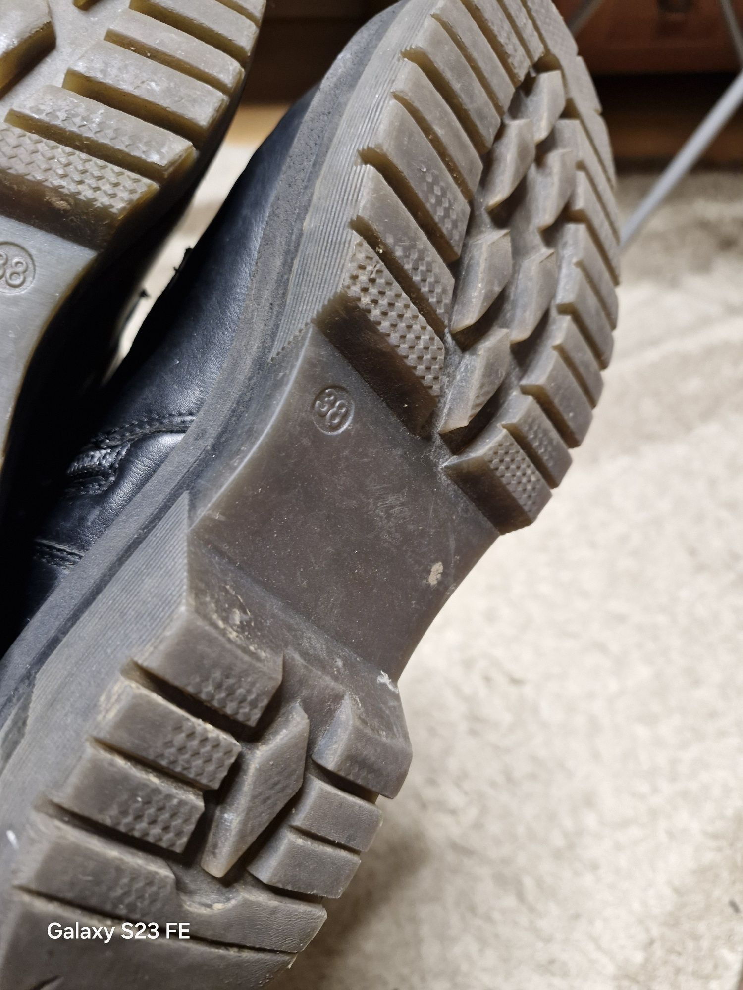 Buty skórzane damskie rozmiar 38
