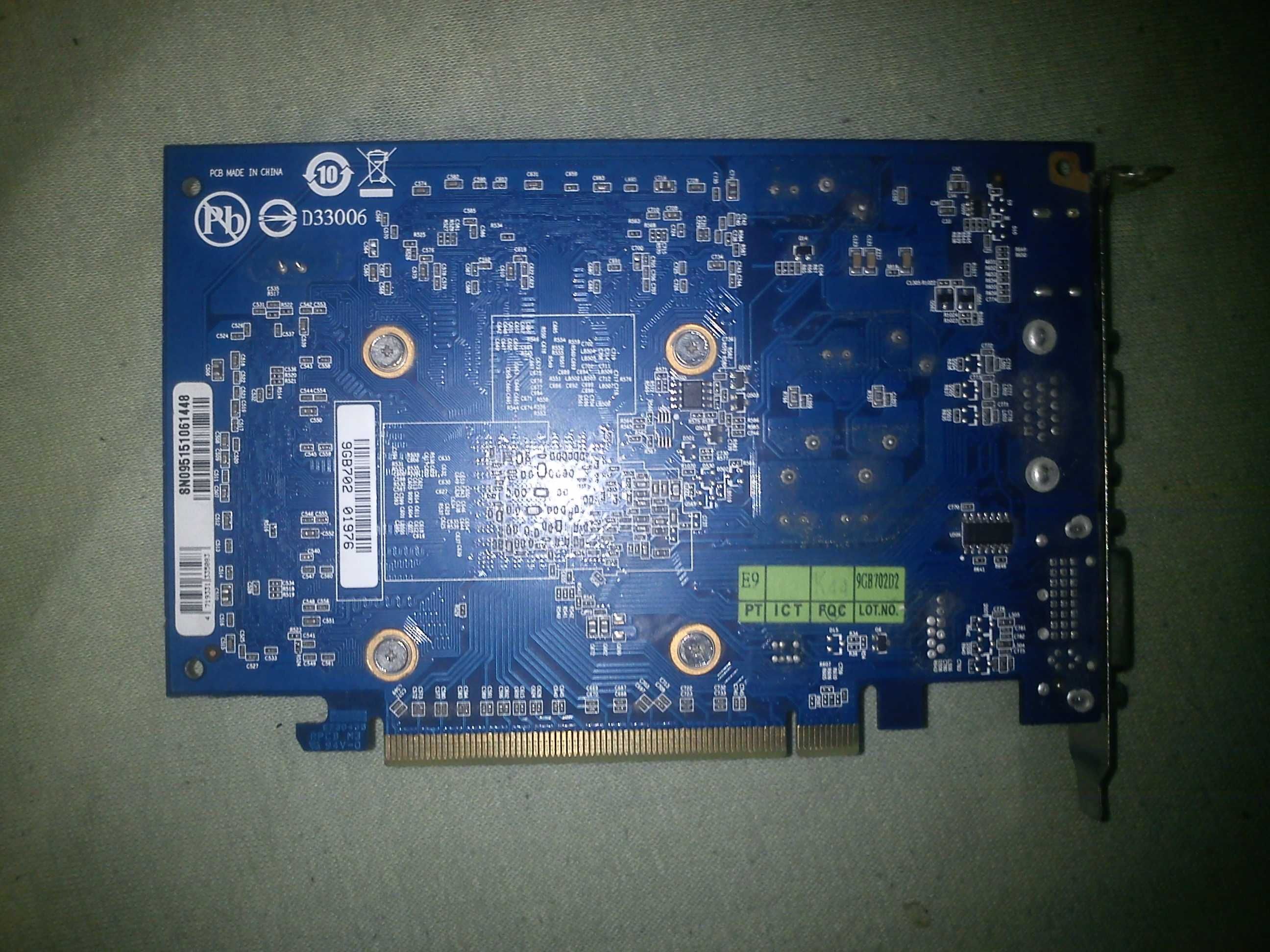 Karta Graficzna Gigabyte GeForce GT220 1GB (GV-N220OC-1GI)