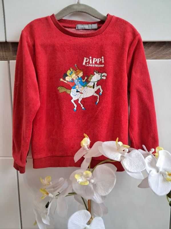 Nowość 2025:) bluza Pippi Langstrumpf AHLENS roz 98/104