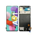 Wyświetlacz Oled Lcd Do Samsung Galaxy A51 Ramka