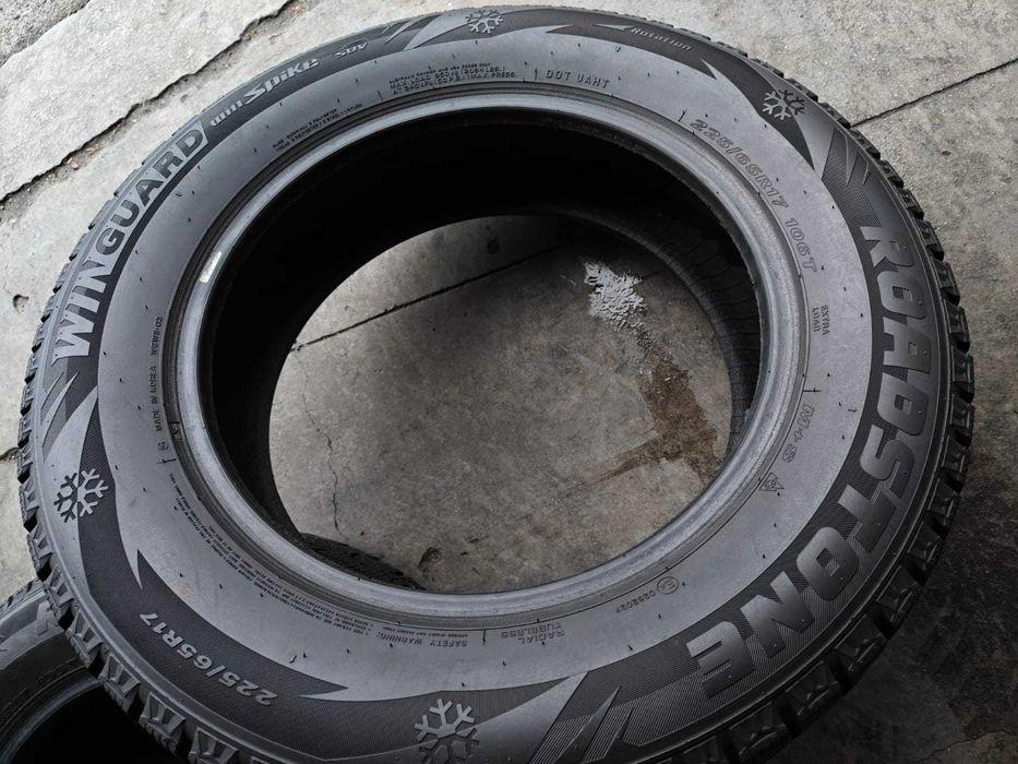 2шт R17 225 65 зимові шини Nexen  Roadstone Winguard WinSpike