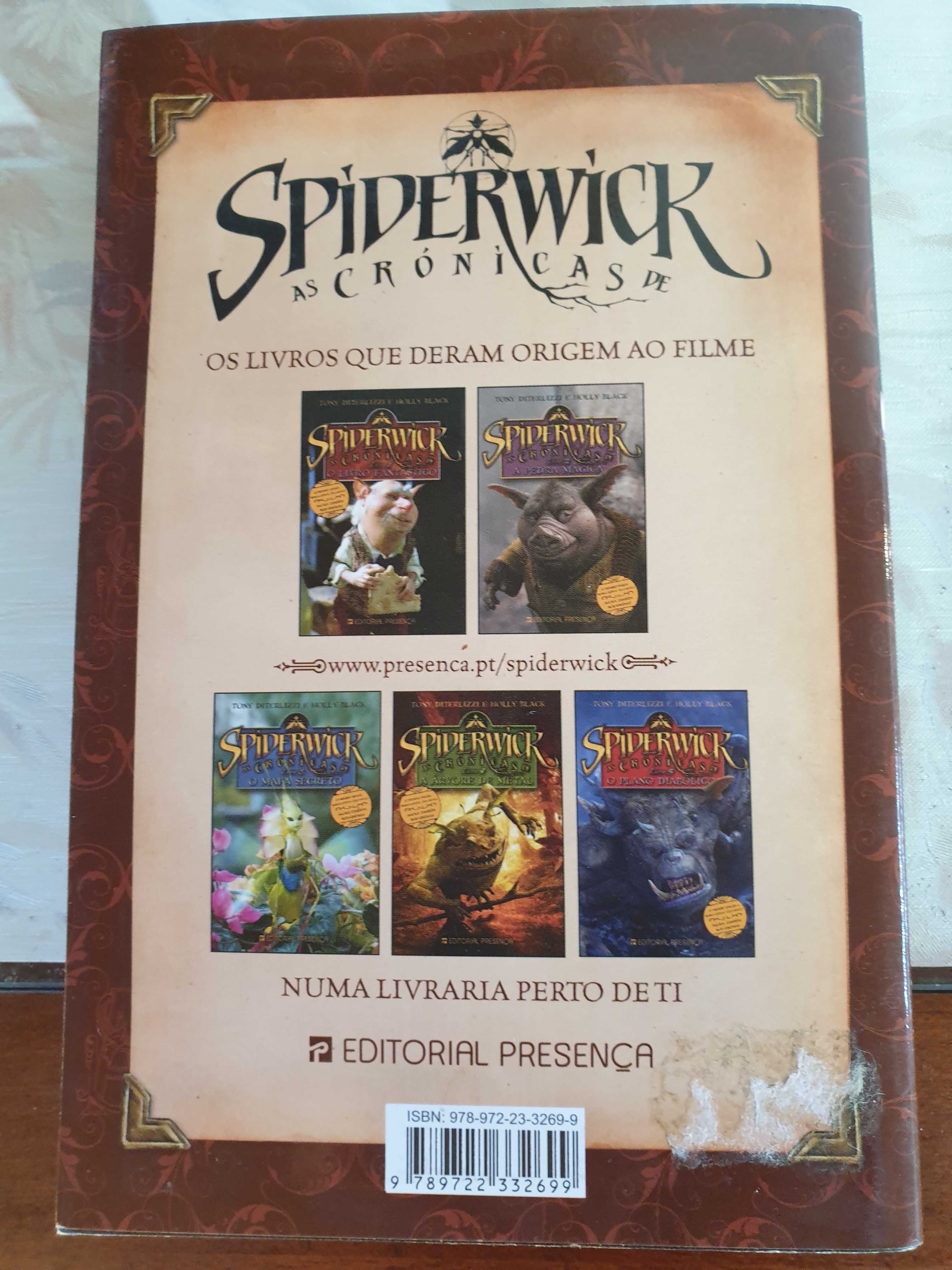 Livro "As crônicas de Spiderwick"- O livro Fantástico