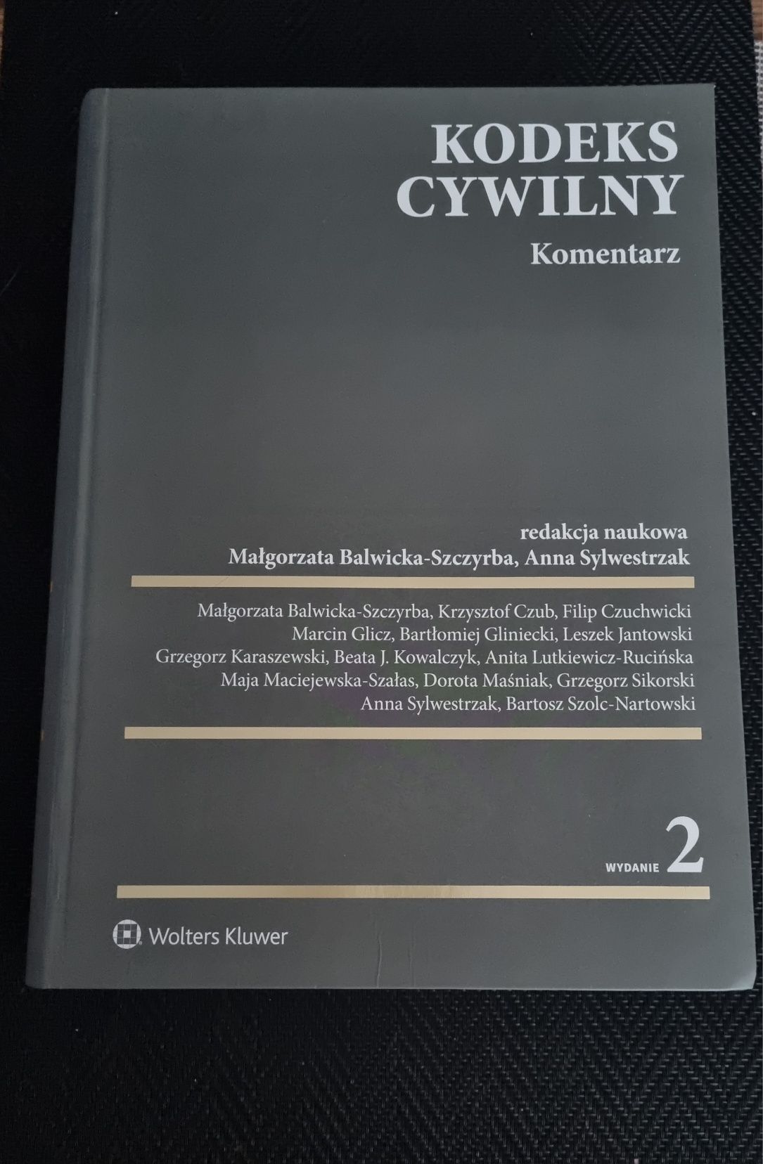 Kodeks Cywilny Komentarz wyd. 2 - M.Balwicka-Szczyrba, A.Sylwestrzak