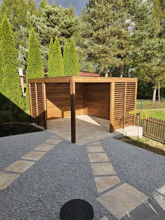 ZADASZENIA TARASÓW Drewniane BSH z Poliwęglanu  – Oświęcim okolice