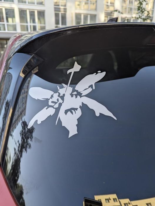 Наліпка Linkin Park, Hybrid Theory або ваш варіант | наклейка вінілова