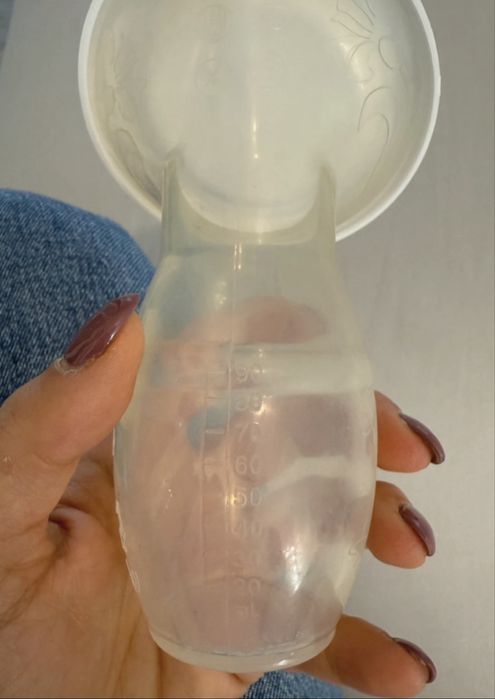Copo colector de leite materno