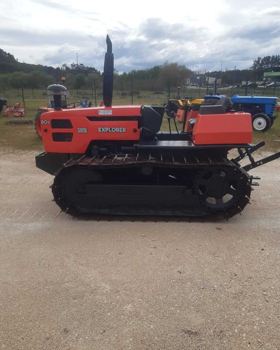 Trator de rastos Same explorer 80 cavalos