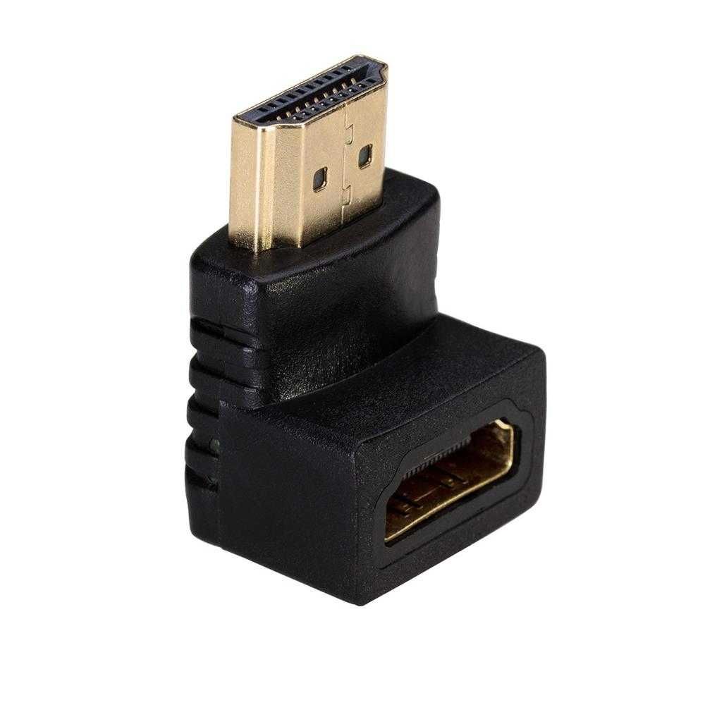 Adapter HDMI / HDMI 90° Kątowy
