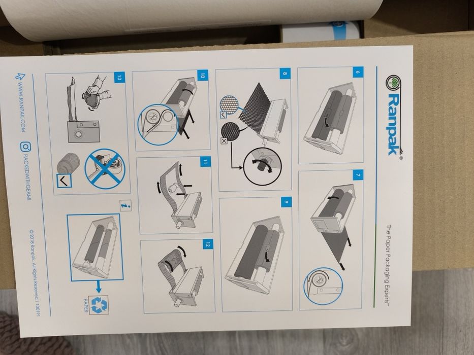 Ręczny Dyspenser Geami WrapPak EX Nowy