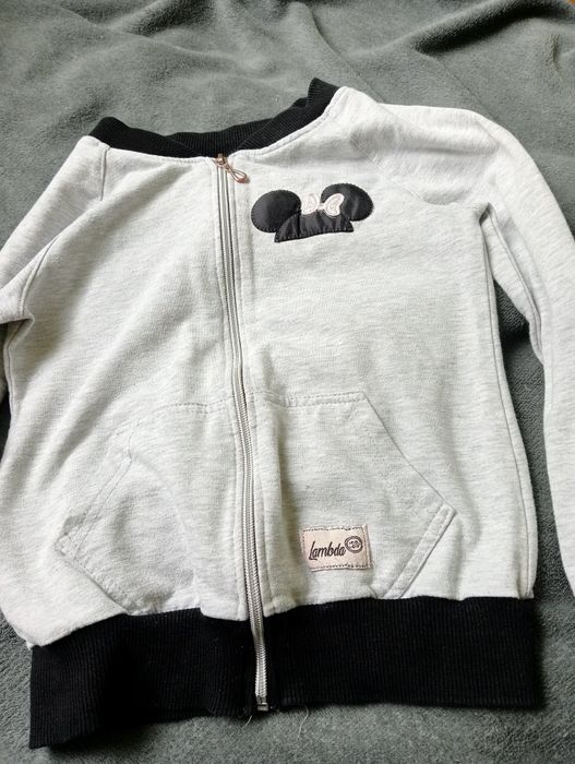 Spodnie dresowe dziewc zestaw,2tuniki, 1bluza Lupilu 98/104