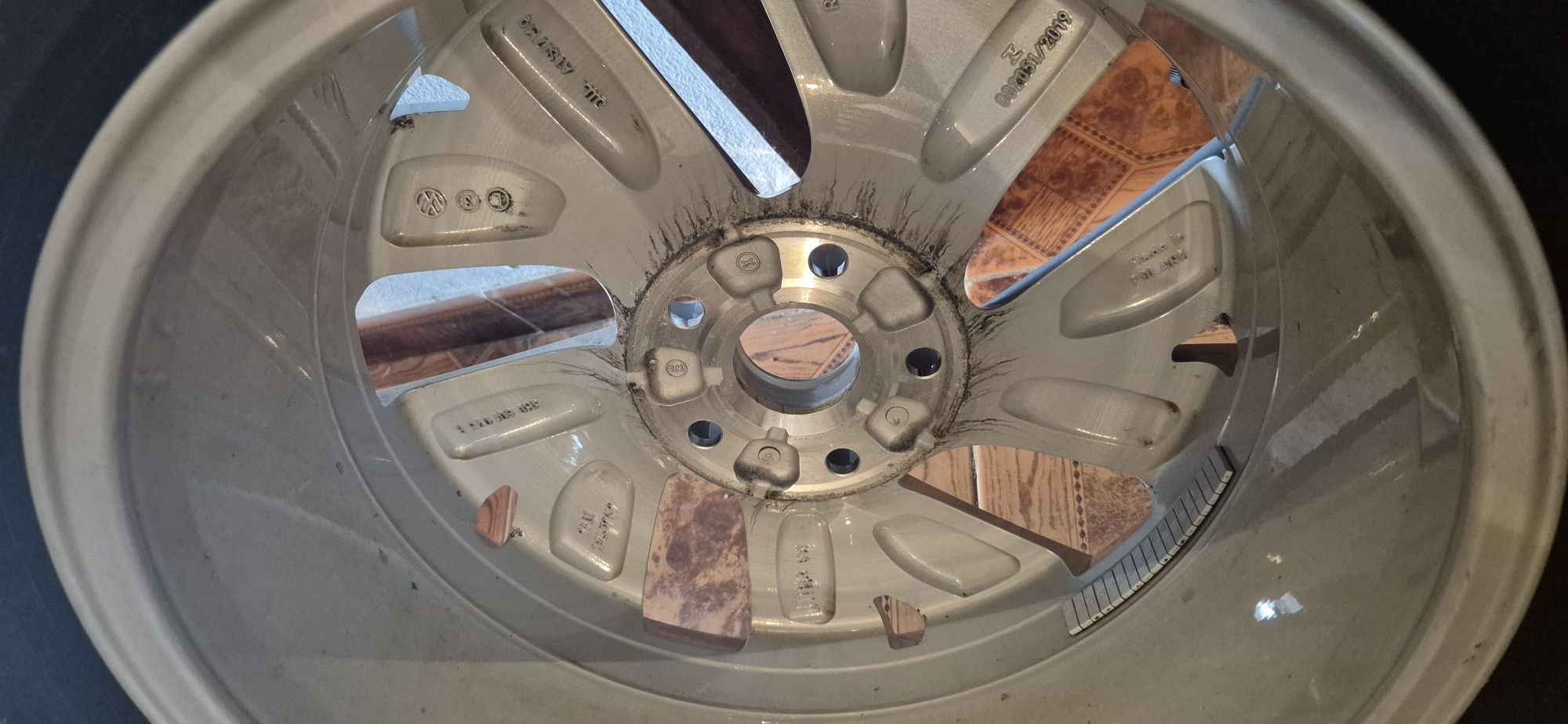 Jantes Vw 17 originais com pneus c.novas