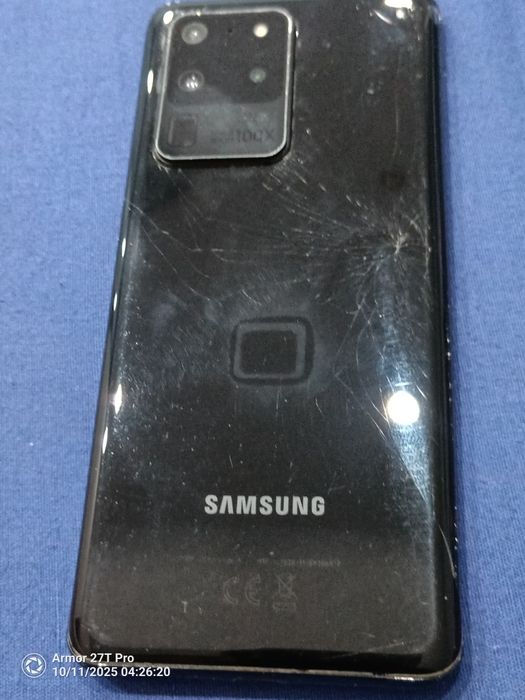 Samsung Galaxy s20 ultra 5g zbita szyba i uszkodzony dotyk