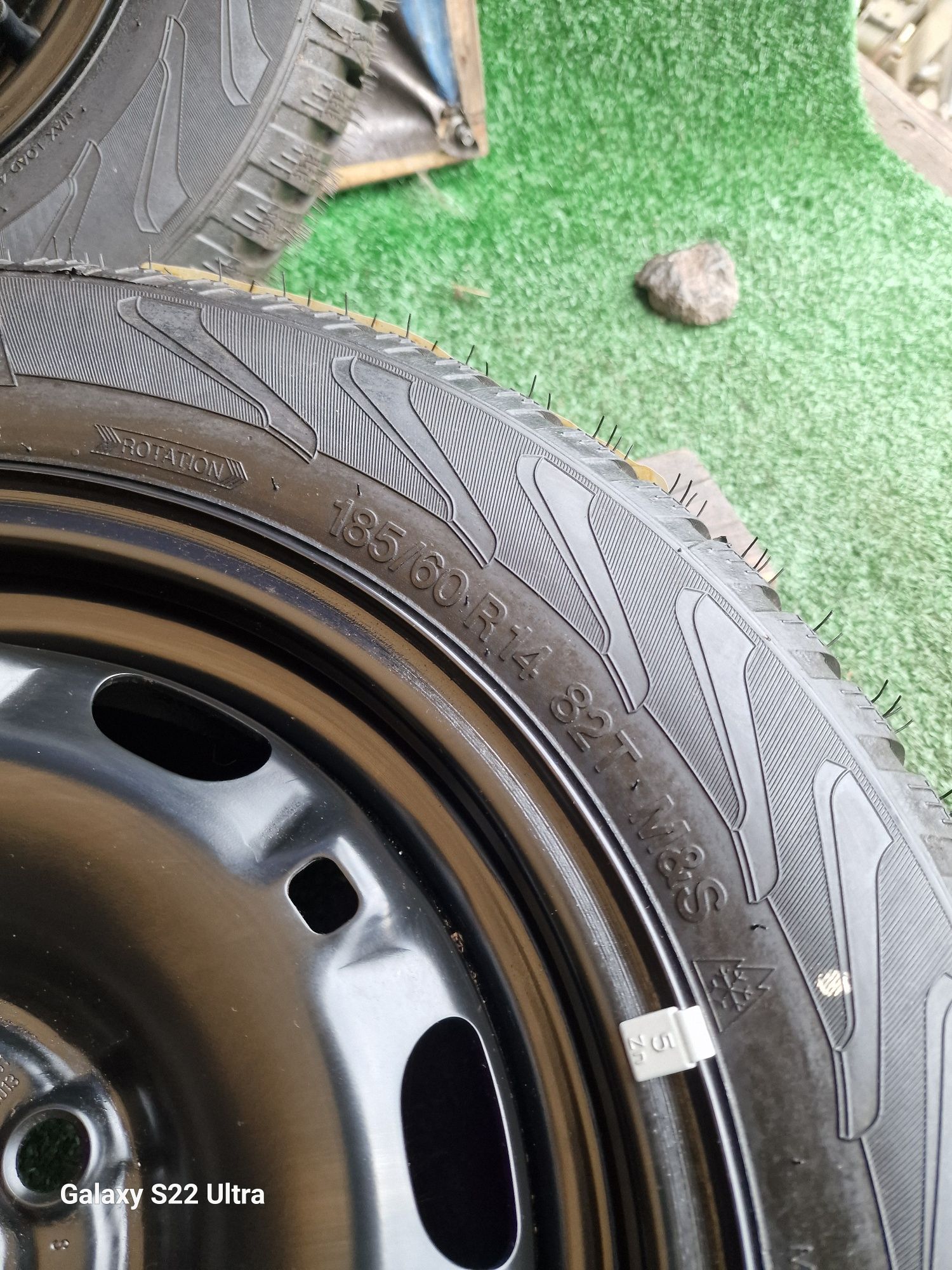 Koła zimowe 14 5×100 Vw Polo UP Golf 4 Skoda Fabia Romster Seat Ibiza