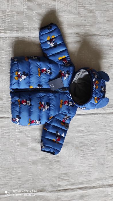 Новая куртка GAP 0-6, 3-6 мес Disney, курточка демисезонная