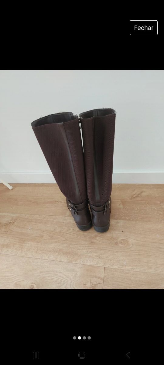 Sapatos T 38 semi novos