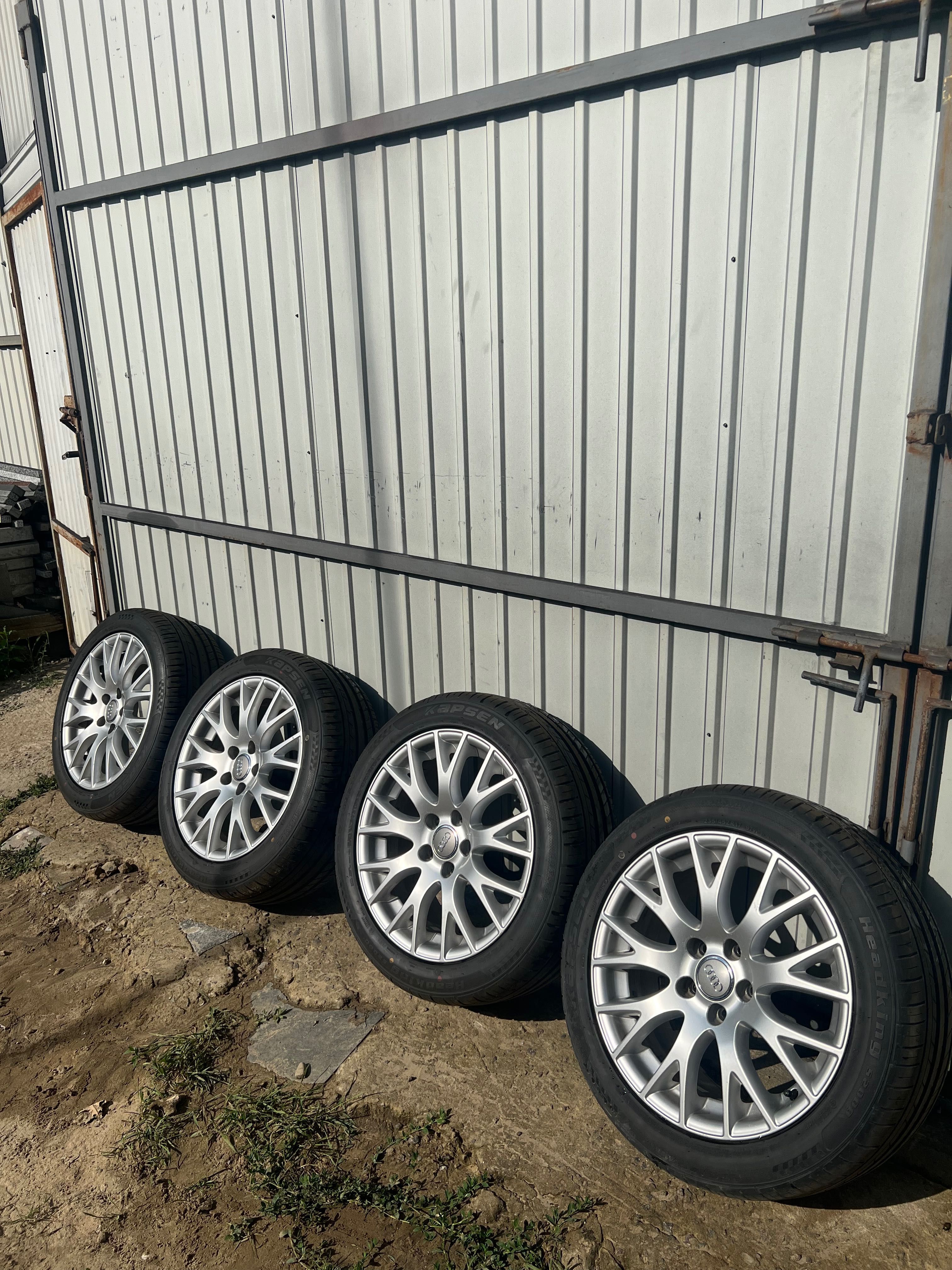 Диски Audi 7.5Jx17 ET45  5x112 цо66.6 мм шини Kapsen Radking225/45 R17