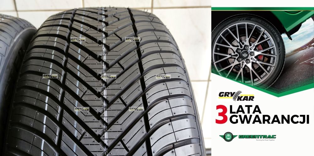 Opony 215/55R16 Greentrac Season Master 2025r C/B/71dB 3 lata gwar.