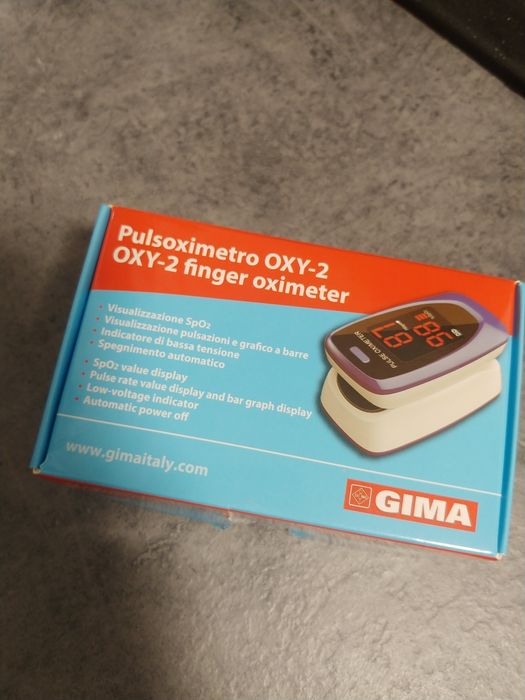 Pulsoksymetr GIMA Oxy-2 jak nowy