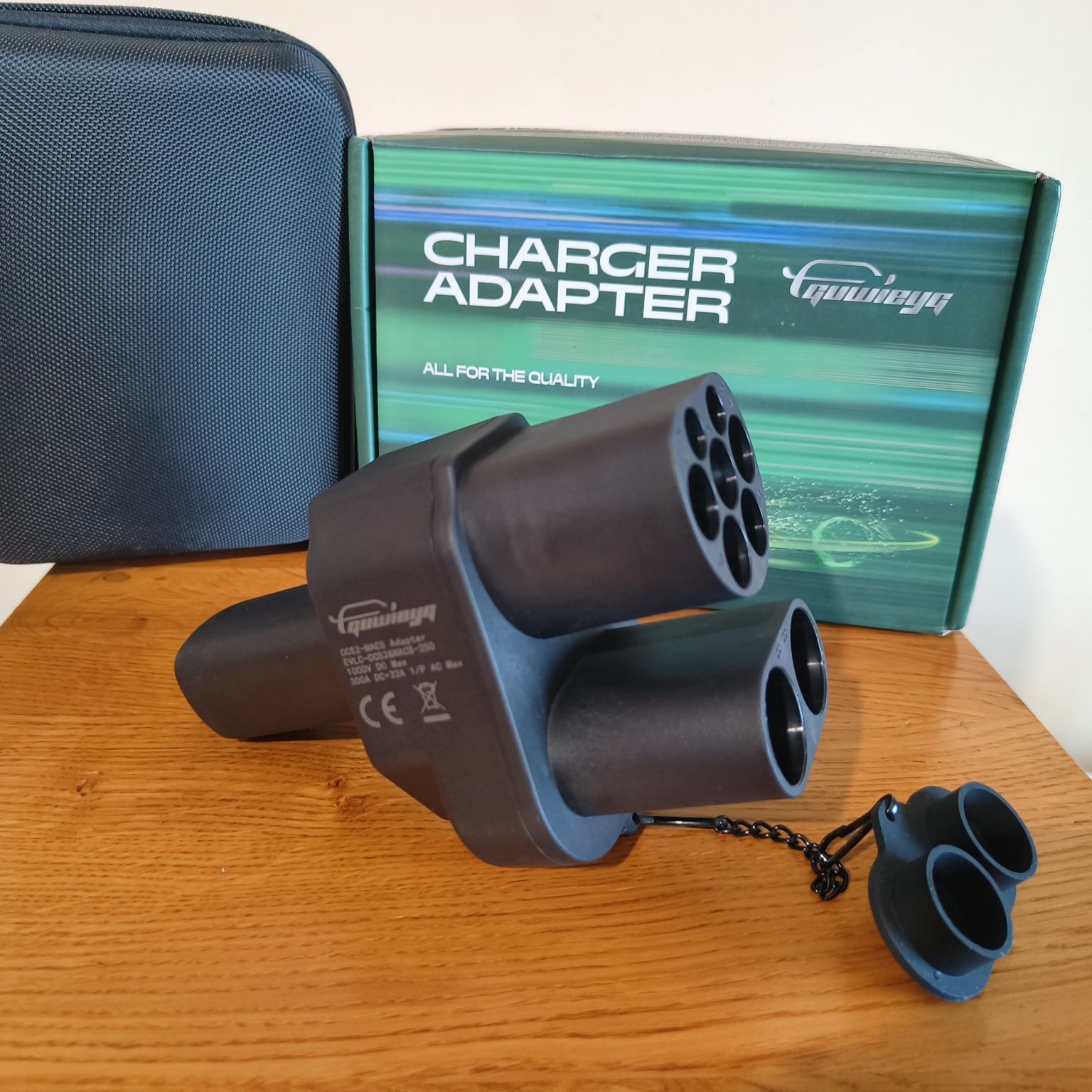 GUWIEYG CCS2 Tesla 300A  NACS перехідник тесла