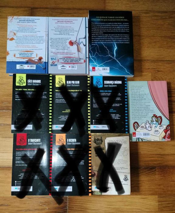 Coleção Cherub e outros Livros de várias coleções infanto-juvenis