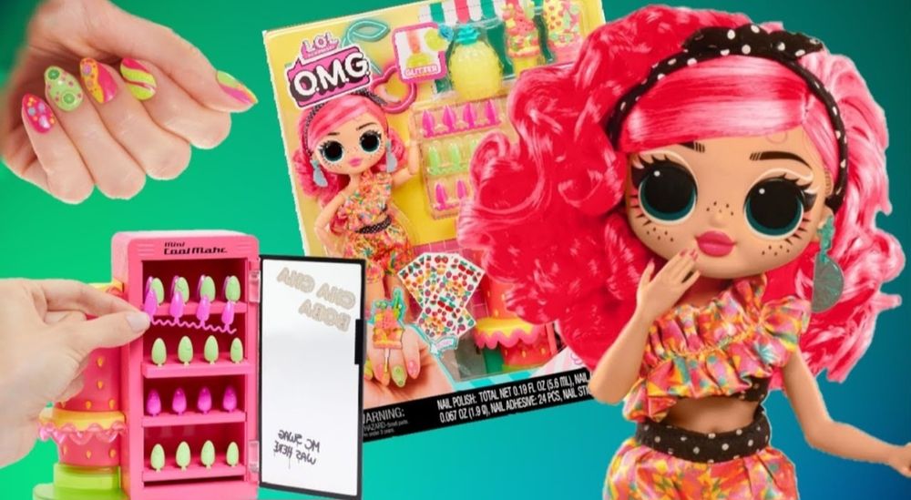 Лялька LOL Surprise OMG ЛОЛ ОМГ Цукерка Бон Sweet Nails Candylicious