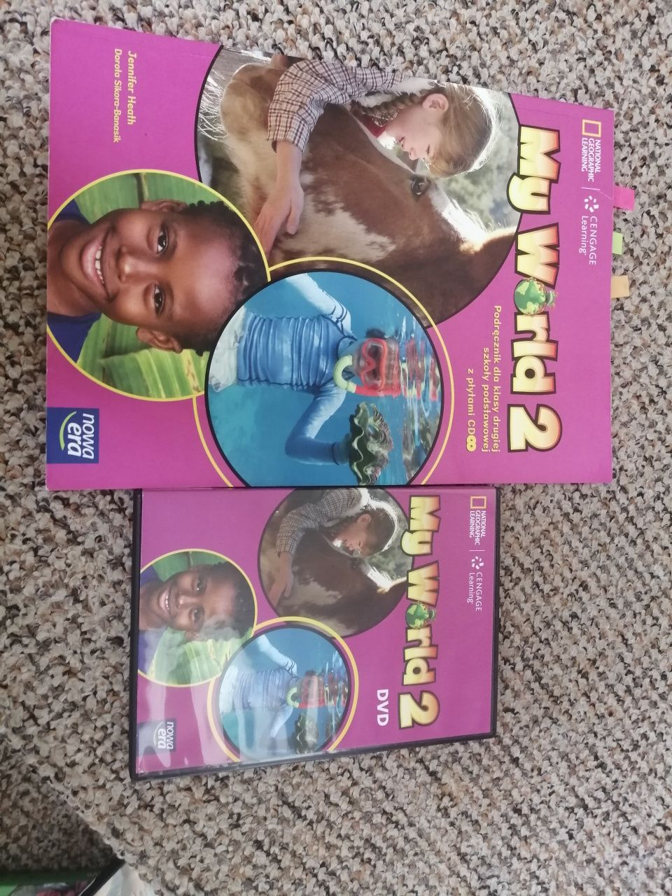 My World 2 podręcznik do nauki angielskiego kl 2 i DVD do ćwiczeń