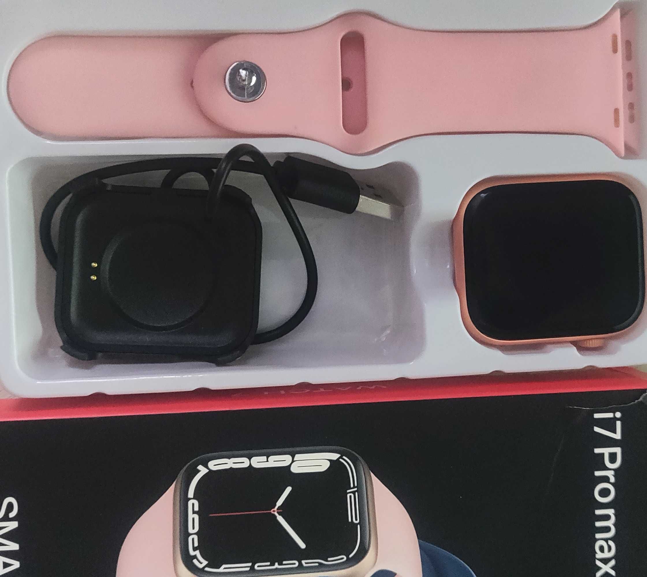 Смарт часи i7 Pro Max pink (модель 2025)