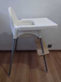 Krzesełko Ikea Antilop z podnóżkiem