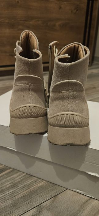 Lekkie Trapery Rusin Braies Beirge Skóra naturalna.