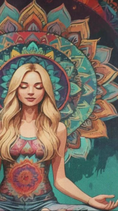Tapeçaria de Parede Yoga