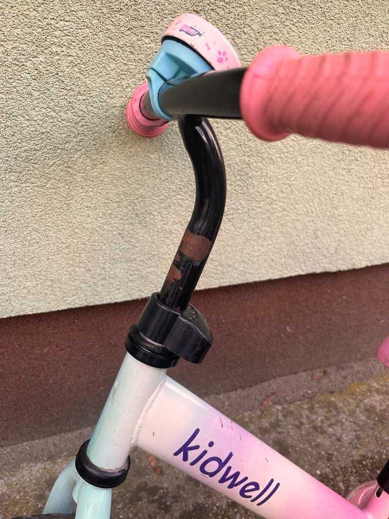 Sprzedam rowerek biegowy kidwell dla dziewczynki