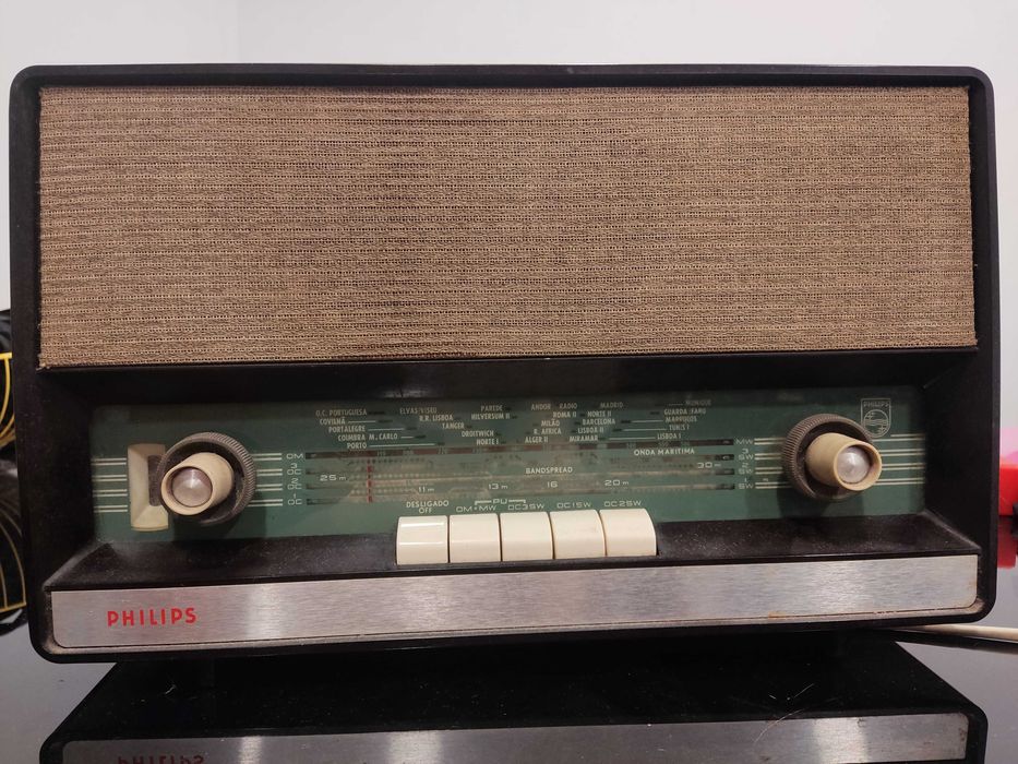 Rádio Válvulas Philips - Vintage - Raro
