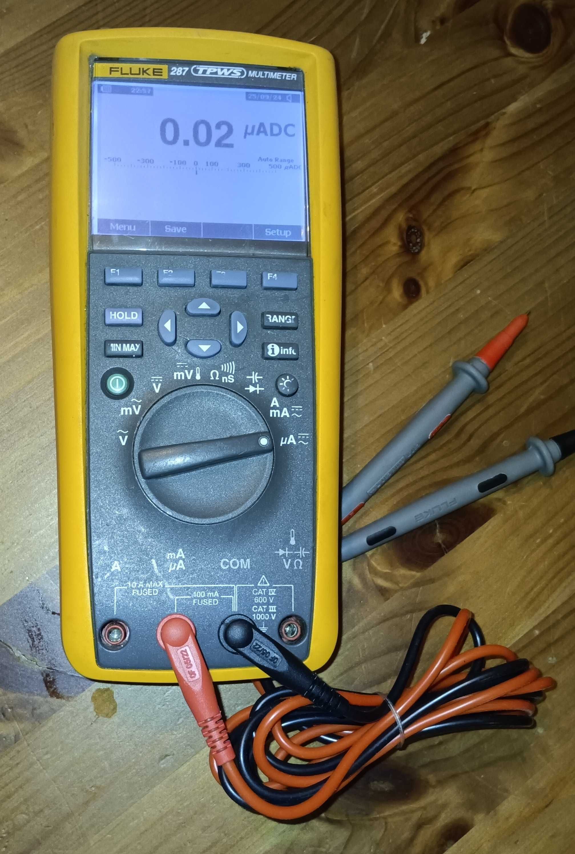 Fluke 287 TPWS Multímetro Profissional True-rms com TrendCapture
