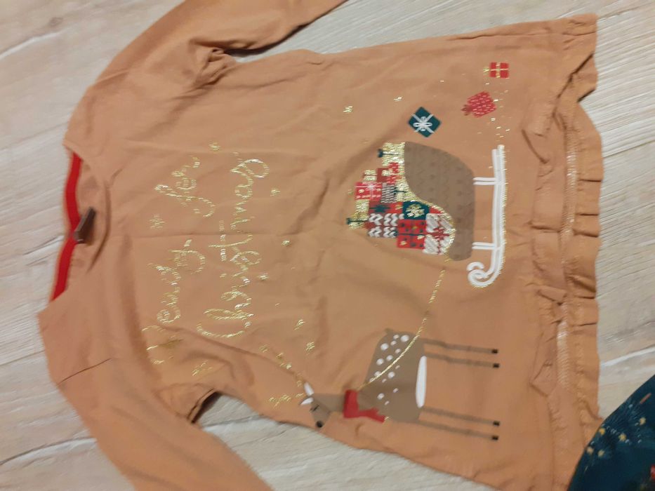 Ubrańia świąteczne dla dziewczynki