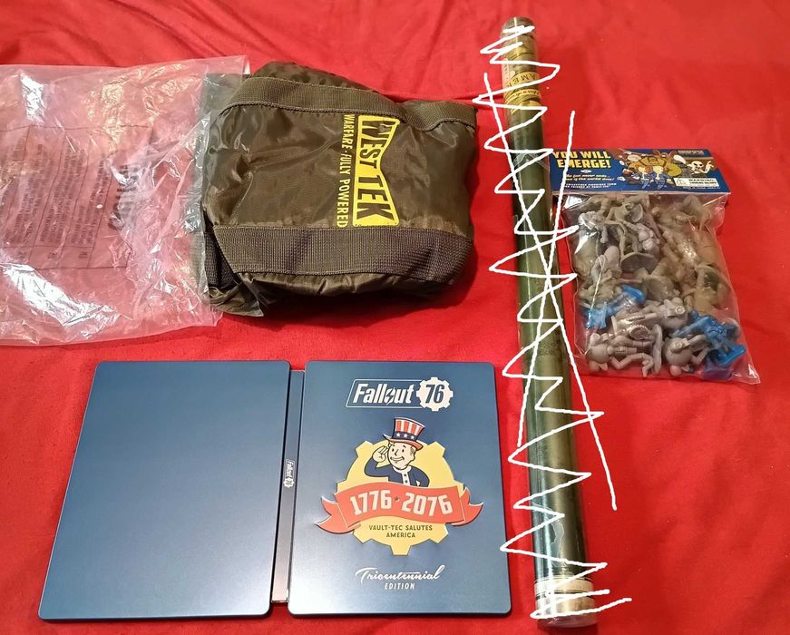 Przedmioty z edycji kolekcjonerskiej Fallout 76 power armor edition