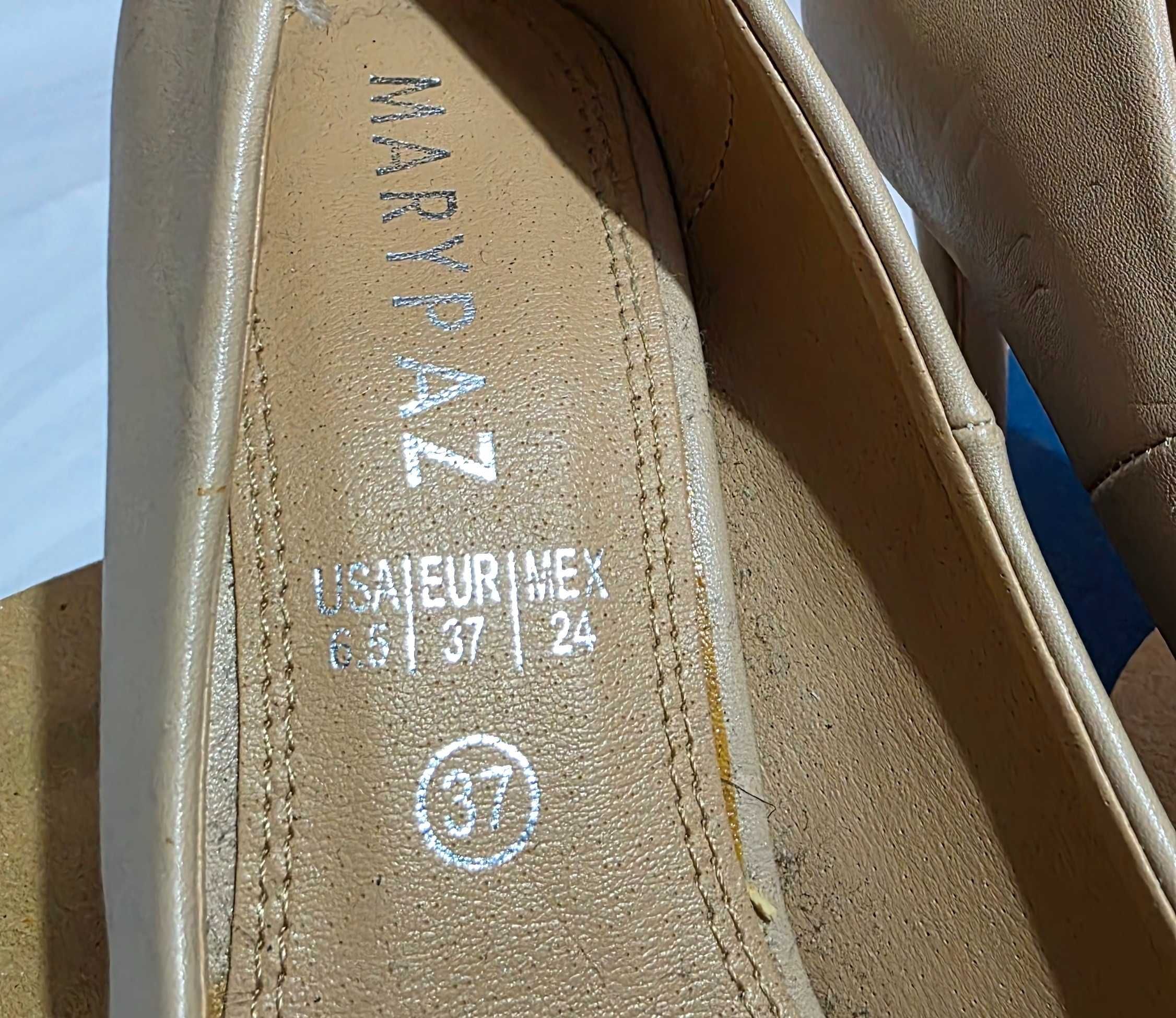 Sapatos Marypaz Tamanho 37 novo