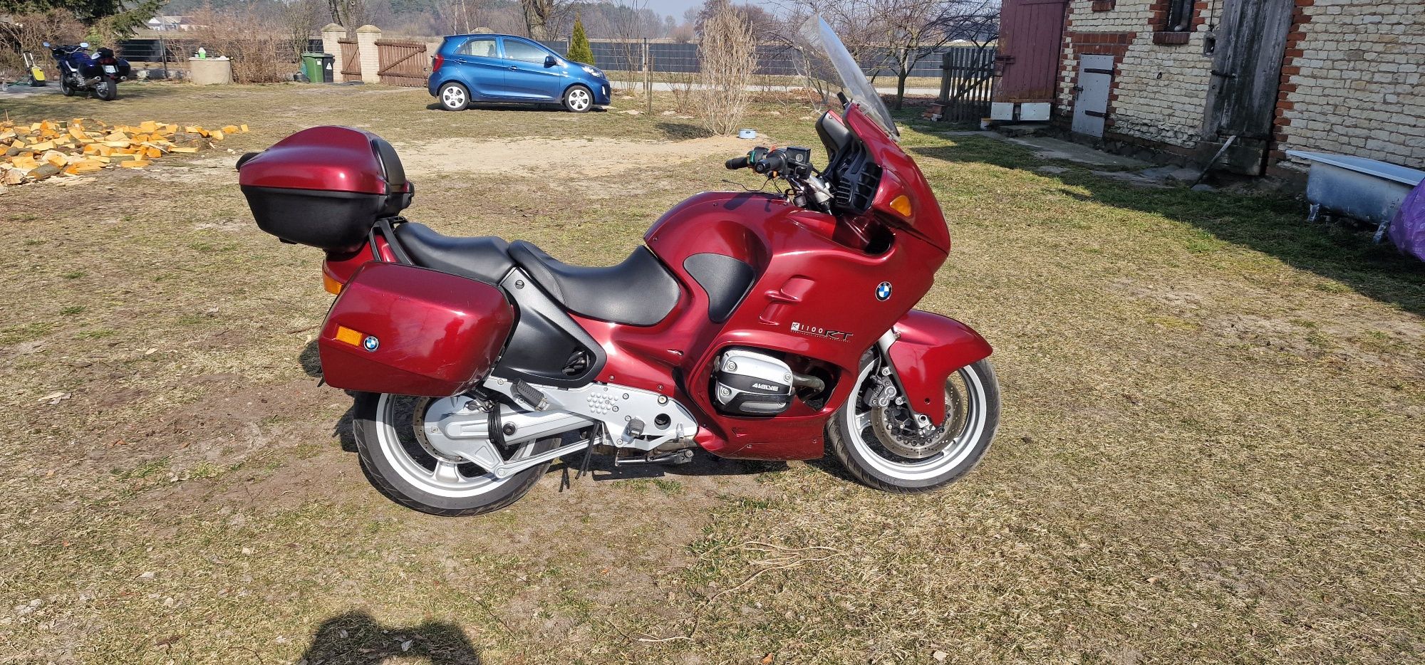 Sprzedam Bmw R1100RT 1998R ABS 3 KUFRY Stan BDB Prywatnie