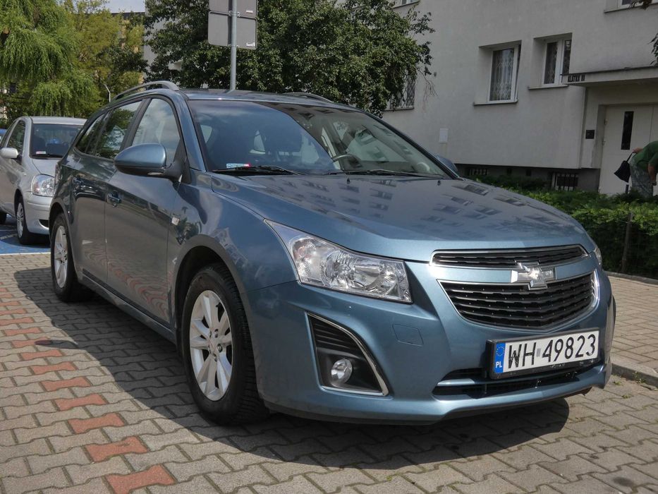 Chevrolet Cruze Combi, błękitny, piękny i doskonały!