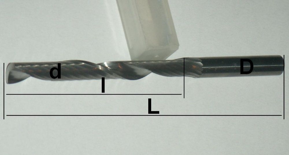 Фреза DJTOL для ЧПУ (CNC) станков, стандартной серии – N