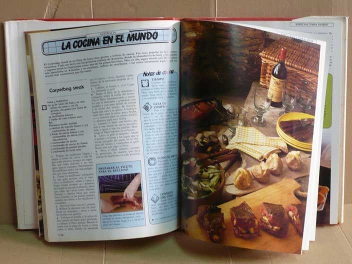 Livro de culinária "La Cocaína ideal"