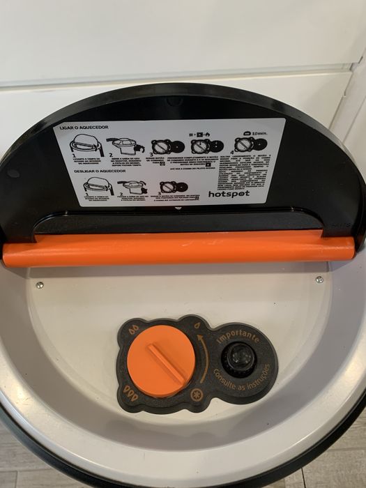 Aquecedor Hotspot 1 ano de uso + botija Galp