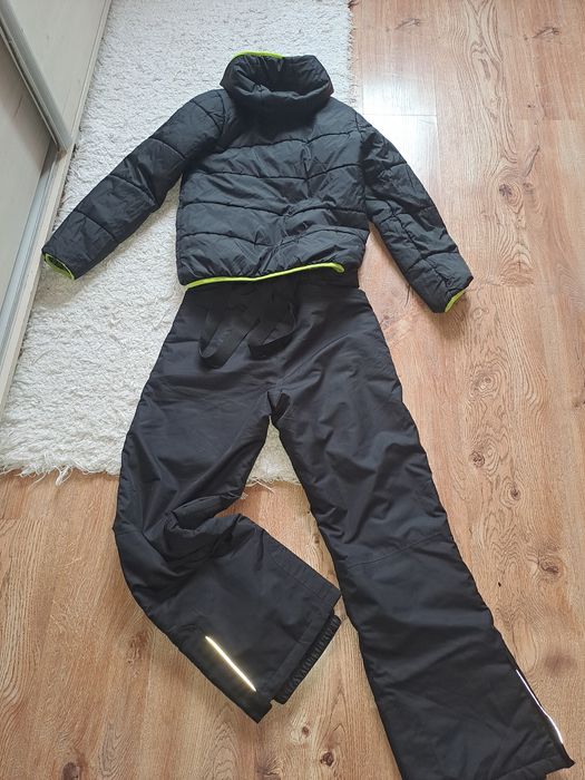 Kurtka obustronna I spodnie narciarskie 164r