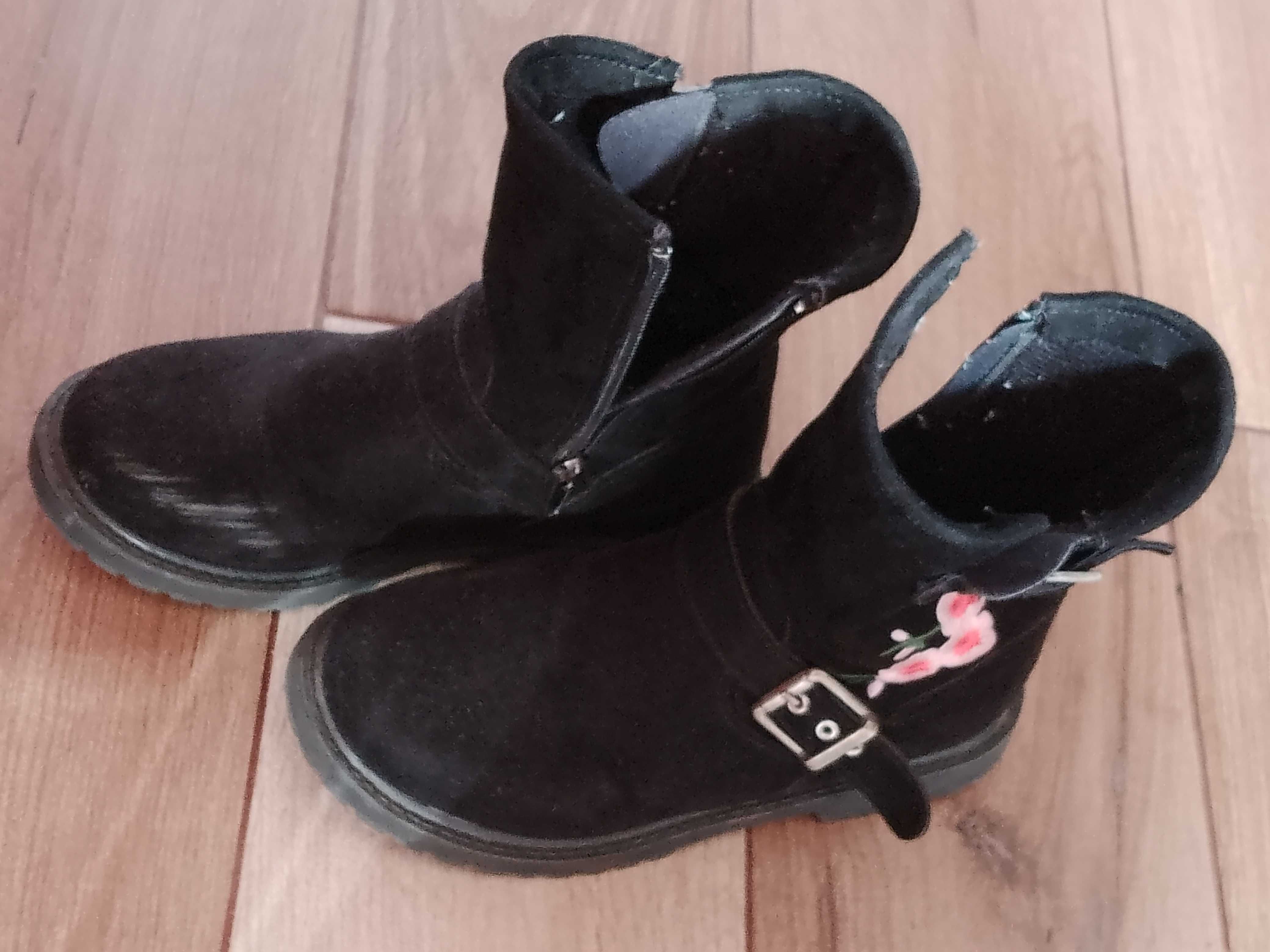 Buty dziewczęce Deichmann zimowe 33