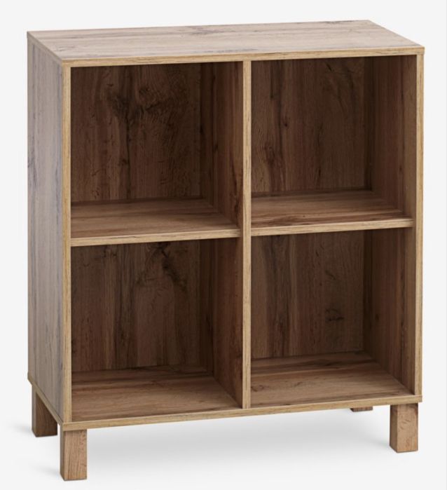 Regał z 4 przegródkami