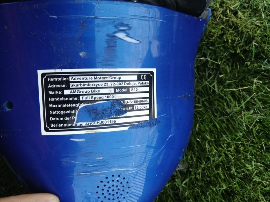 Hoveboard l s10 z zawieszeniem